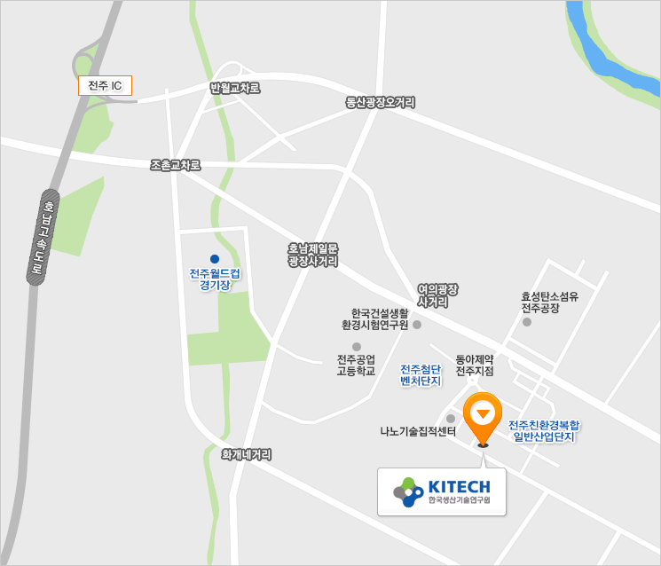 전북기술실용화본부 지도